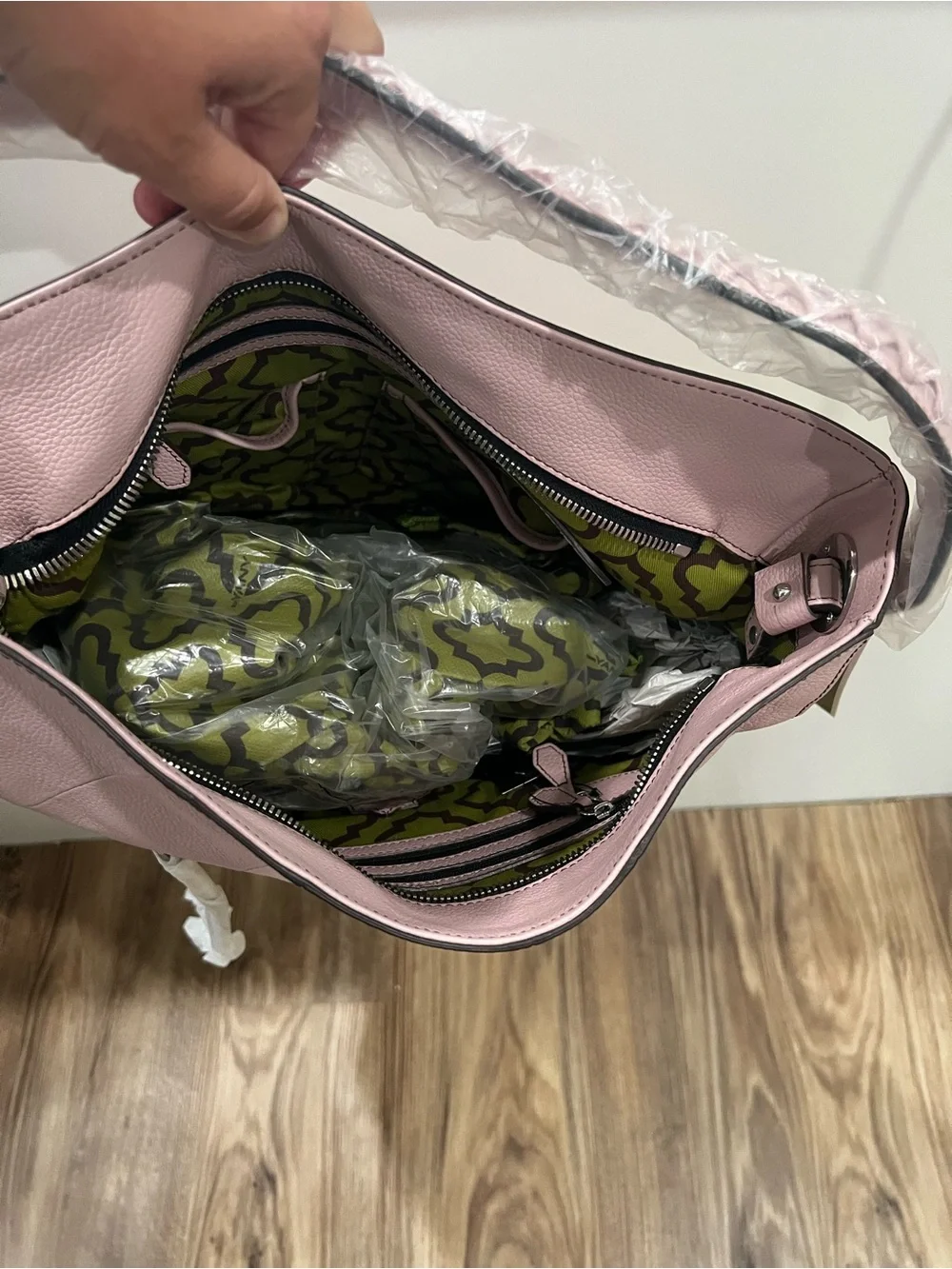 NWT orYANY Chelsea leather hobo bag